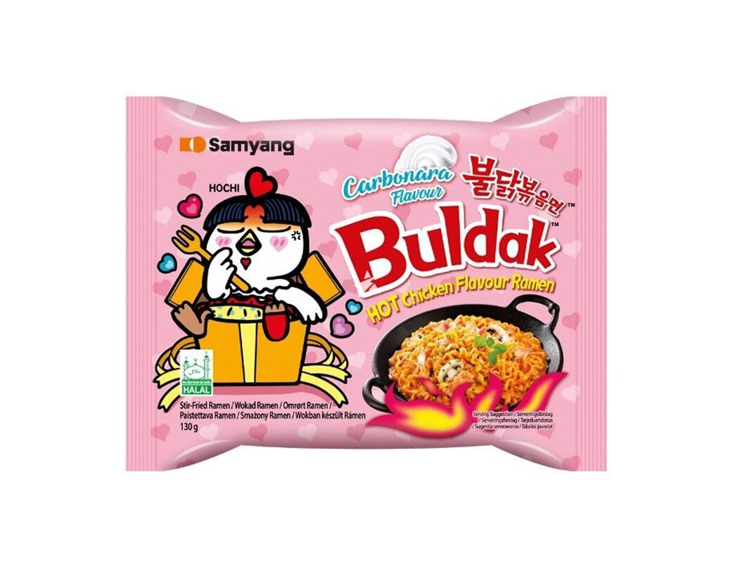 NOODLES SAMYANG BULDAK HOT CHICKEN CARBONARA 130G image number 0