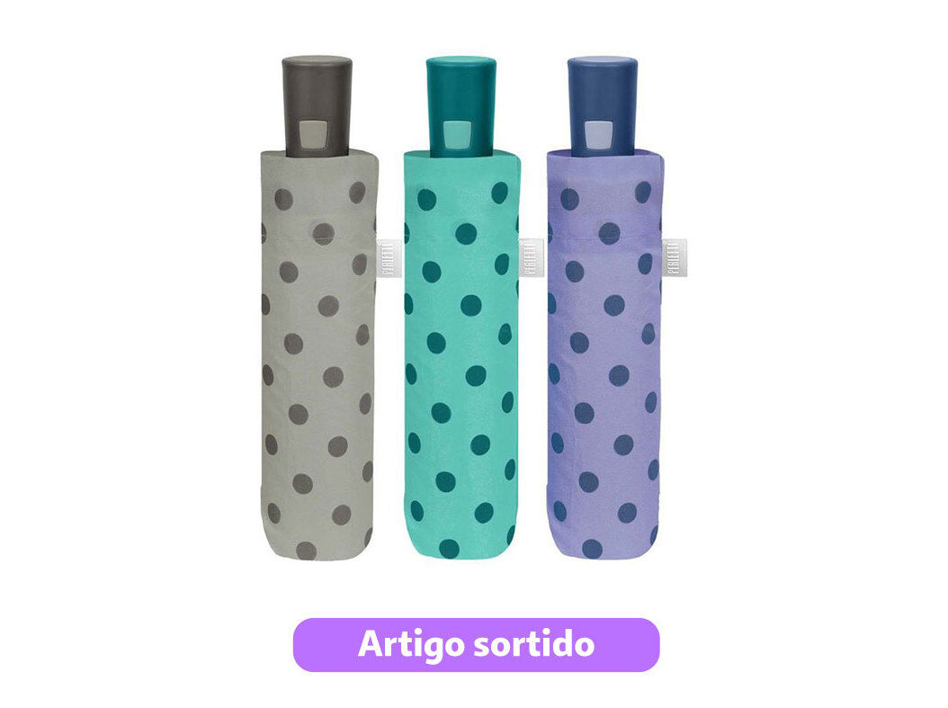 GUARDA-CHUVA SENHORA CURTO PERLETTI AUTOM&Aacute;TICO CORES SORTIDAS image number 0