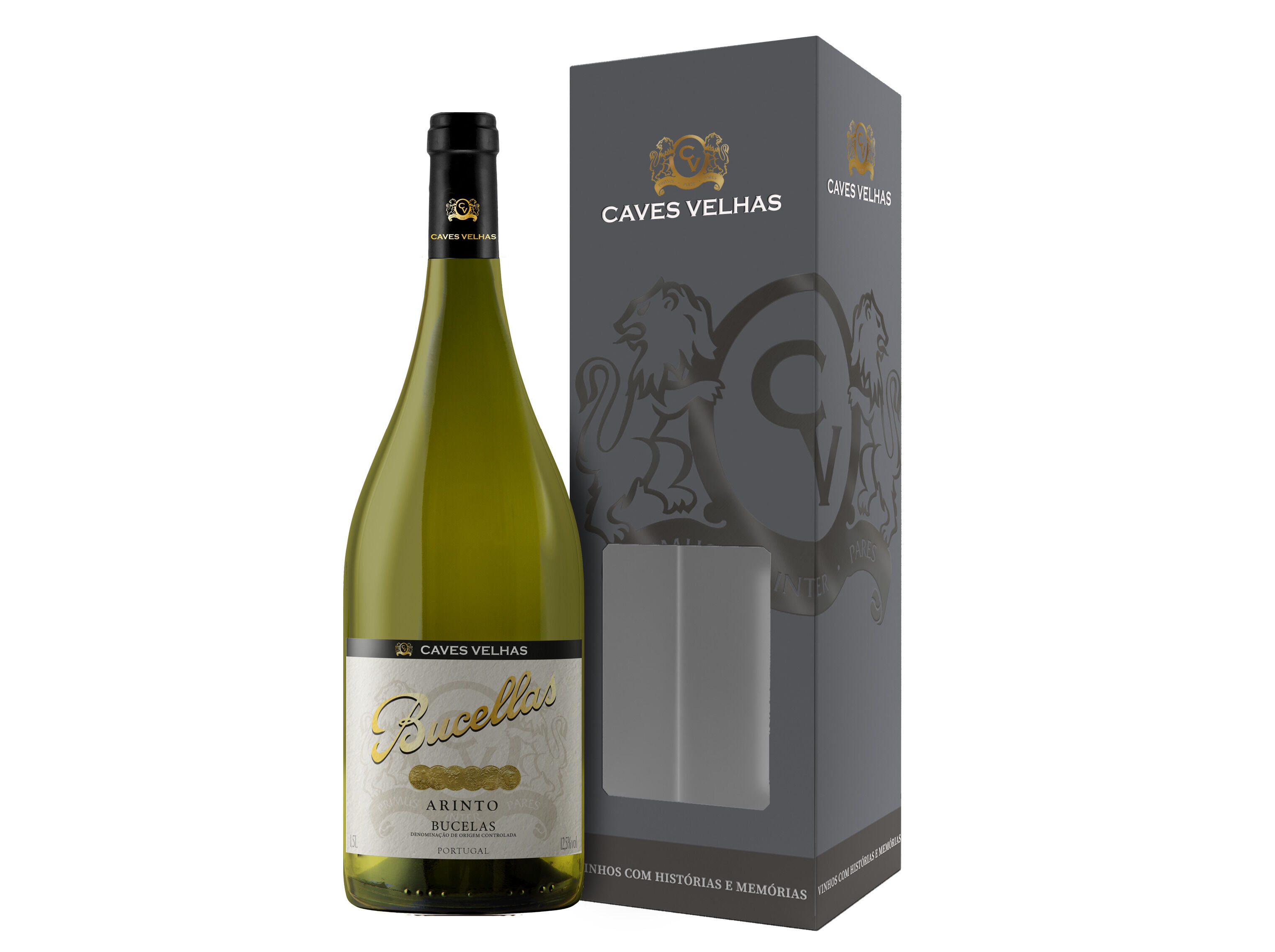 VINHO BRANCO CAVES VELHAS BUCELAS MAGNUM 1.5L
