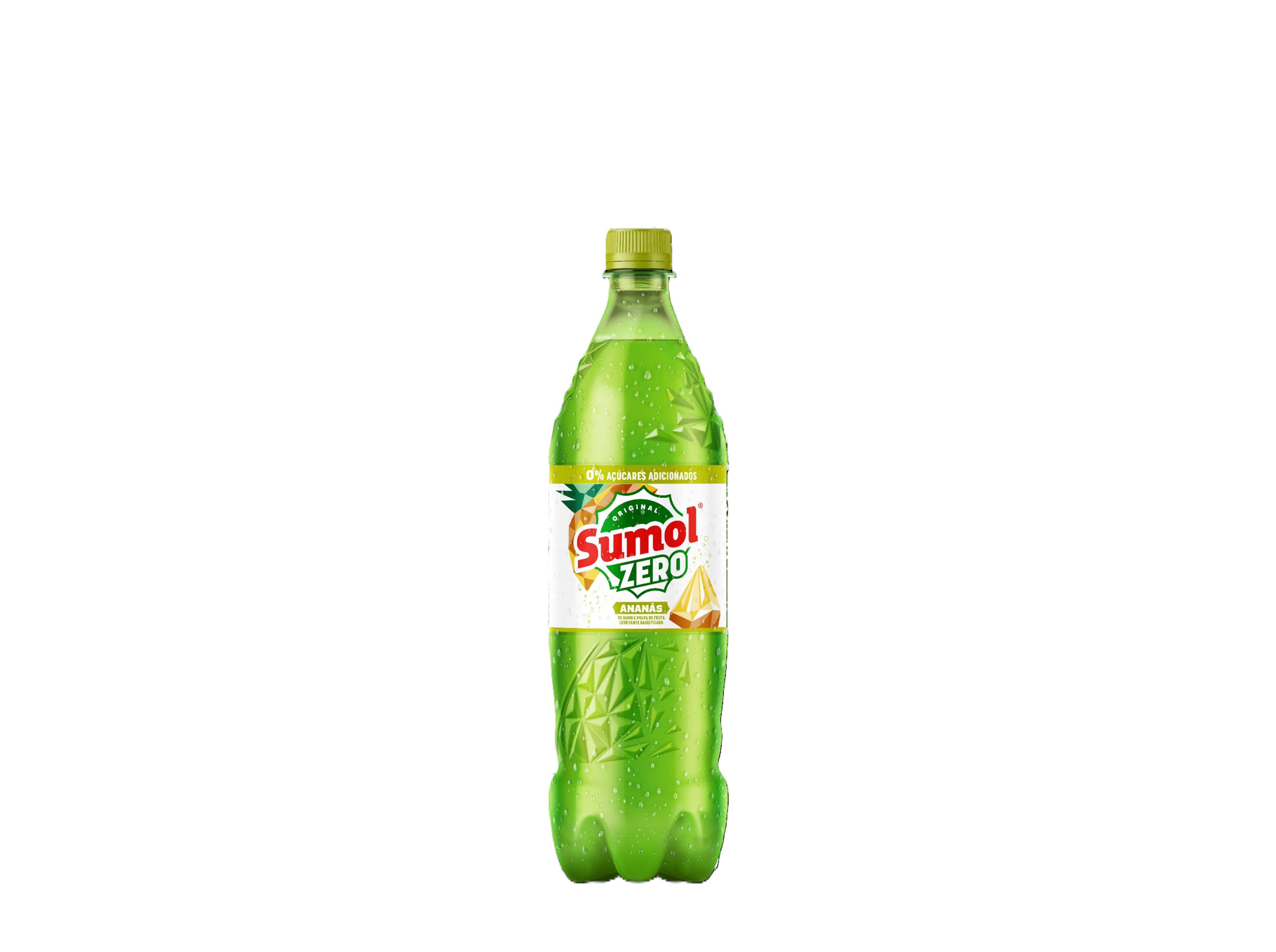 REFRIGERANTES COM G&Aacute;S SUMOL ZERO ANAN&Aacute;S 1L (SDR) image number 1