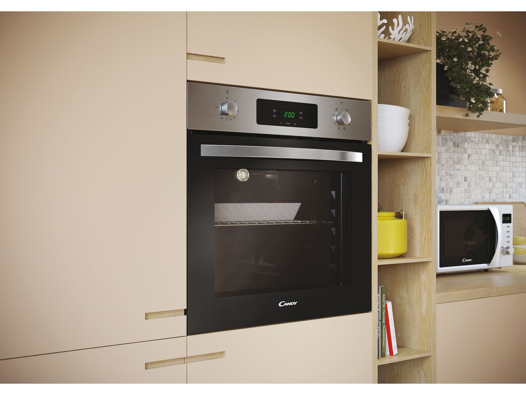 PACK FORNO E PLACA CANDY PCI25XCI642CBB image number 7