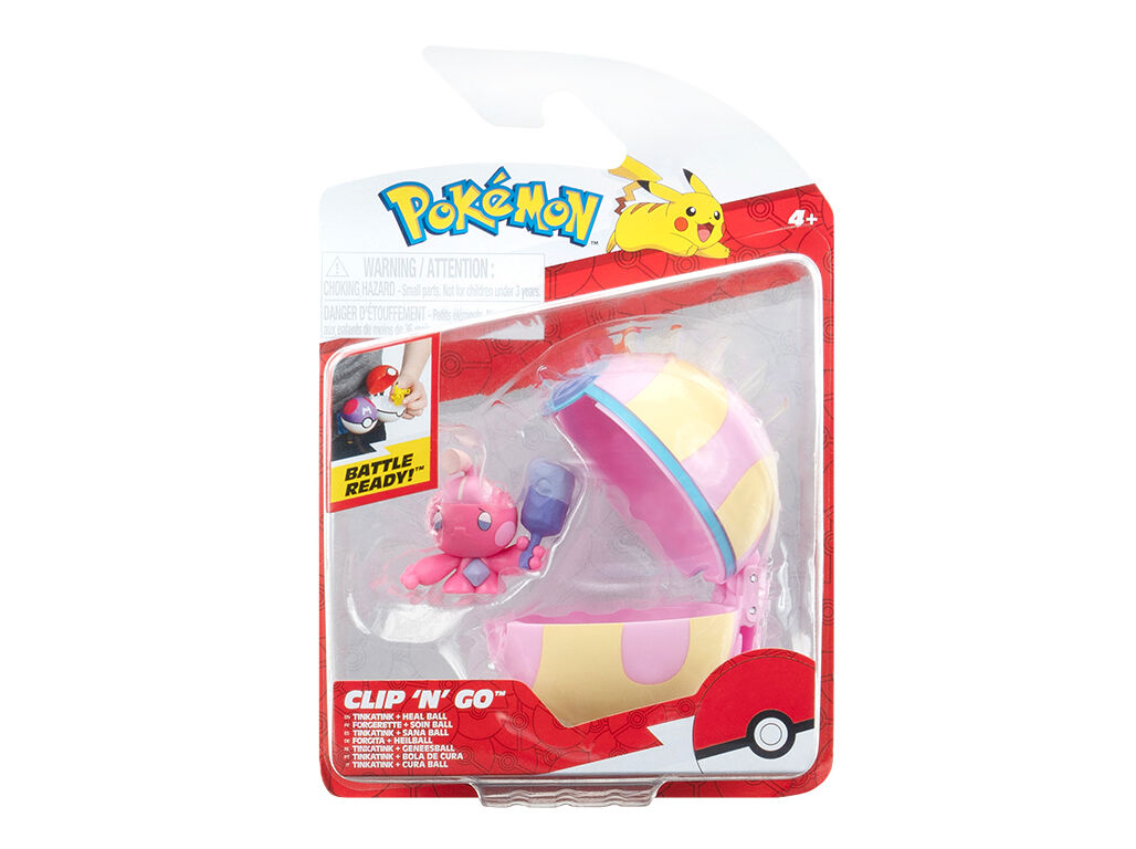 CLIP N' GO&nbsp; POK&Eacute;MON MODELOS SORTIDOS image number 1