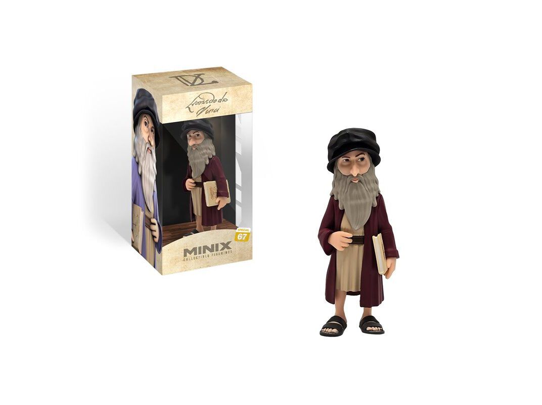 FIGURA MINIX HISTOIRE LEONARD DE VINCI image number 0