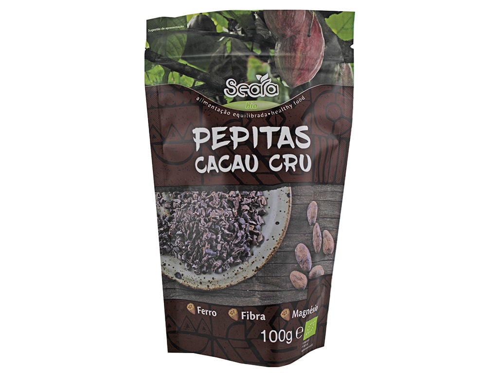 CACAU SEARA CRU PEPITAS BIO 100G image number 0