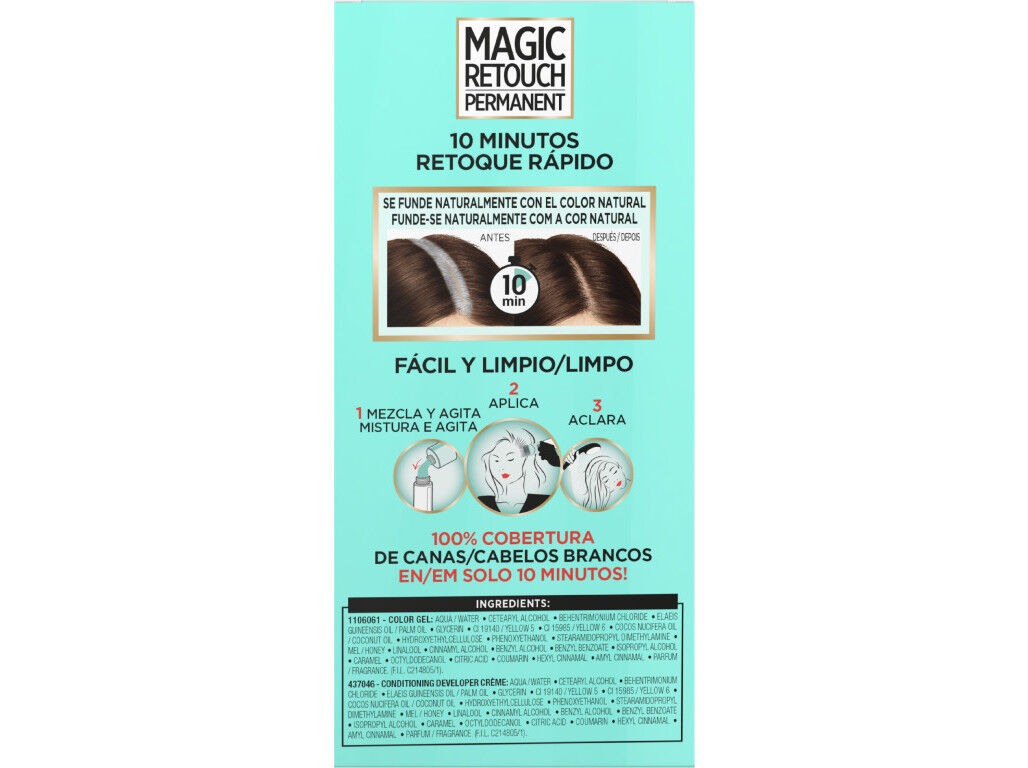 COLORA&Ccedil;&Atilde;O MAGIC RETOUCH PERMANENTE 4 CAST. ESCURO 1 UN image number 1