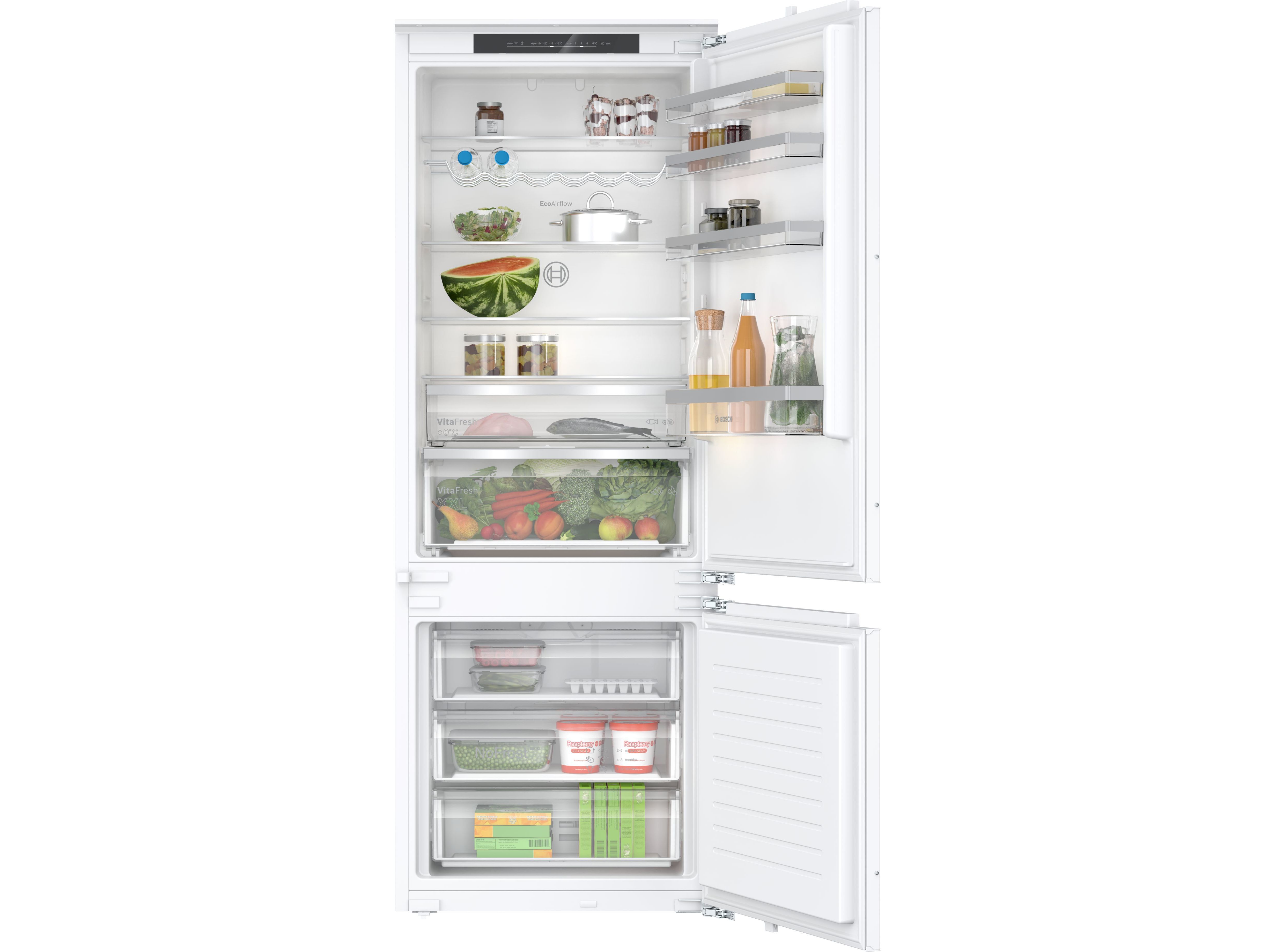 FRIGOR&Iacute;FICO COMBINADO ENCASTRE BOSCH KBN96VFE0 (NO FROST E 193.5CM 383L BRANCO) image number 0