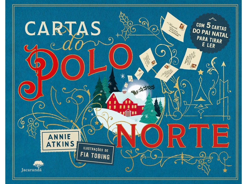 LIVRO CARTAS DO POLO NORTE DE ANNIE ATKINS image number 0