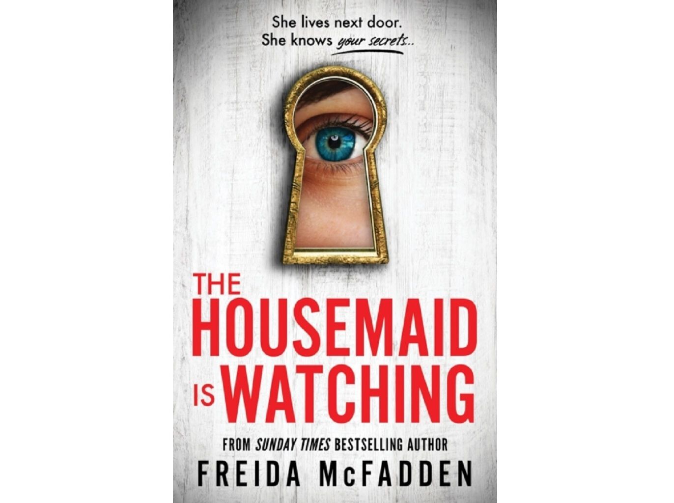 LIVRO THE HOUSEMAID IS WATCHING THE FREIDA MCFADDEN image number 0