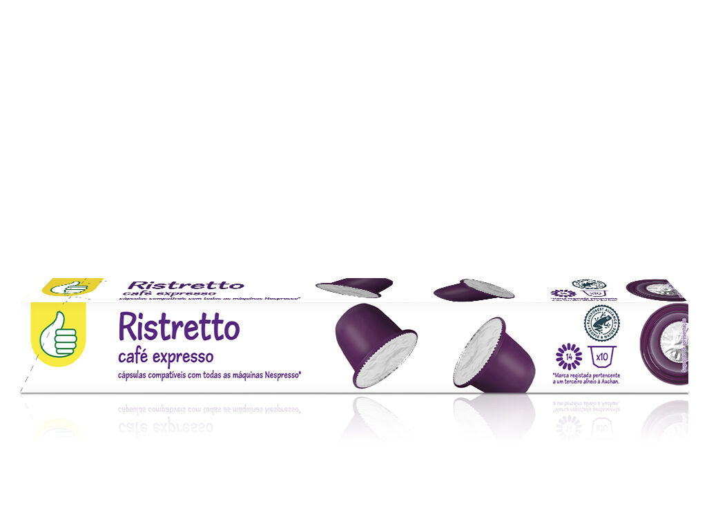 C&Aacute;PSULAS CAF&Eacute; POLEGAR NSP RISTRETTO 10 UN image number 1