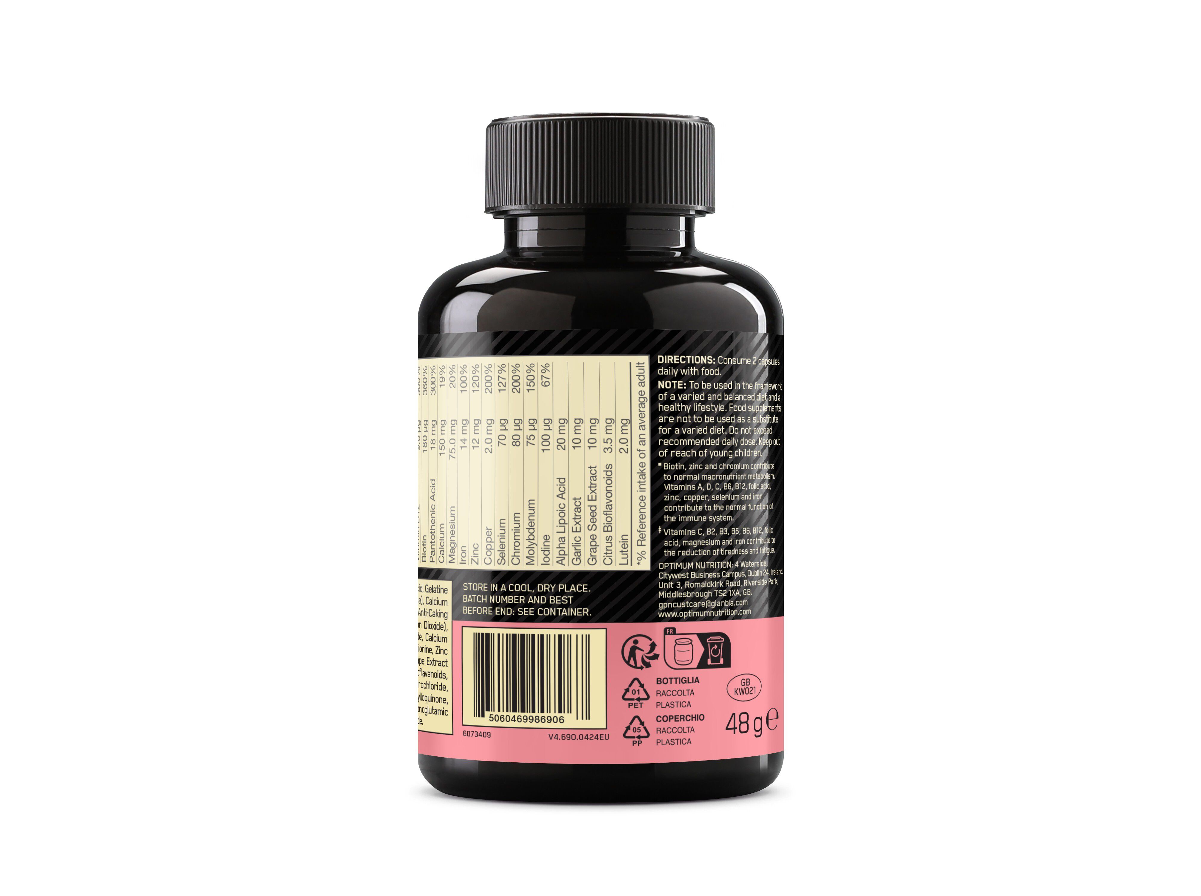 SUPLEMENTO OPTI-WOMEN OPTIM NUT MULTIVITAMINICO 60CAPS image number 1