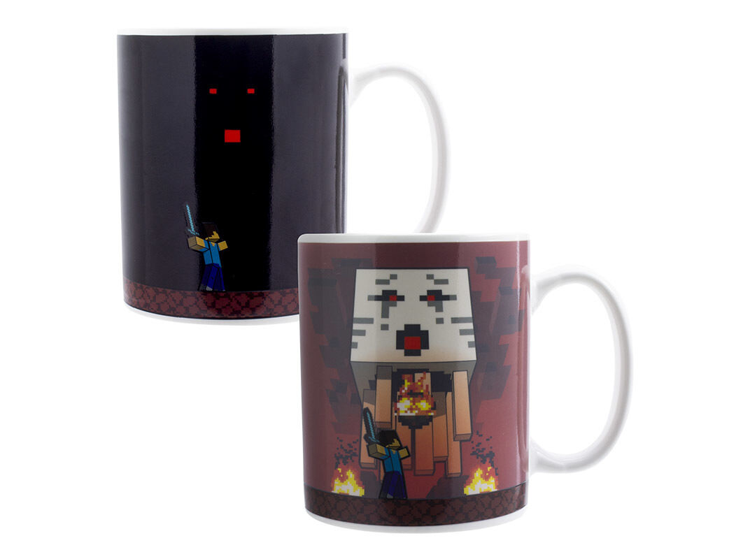 CANECA TERMOSSENS&Iacute;VEL MINECRAF image number 0