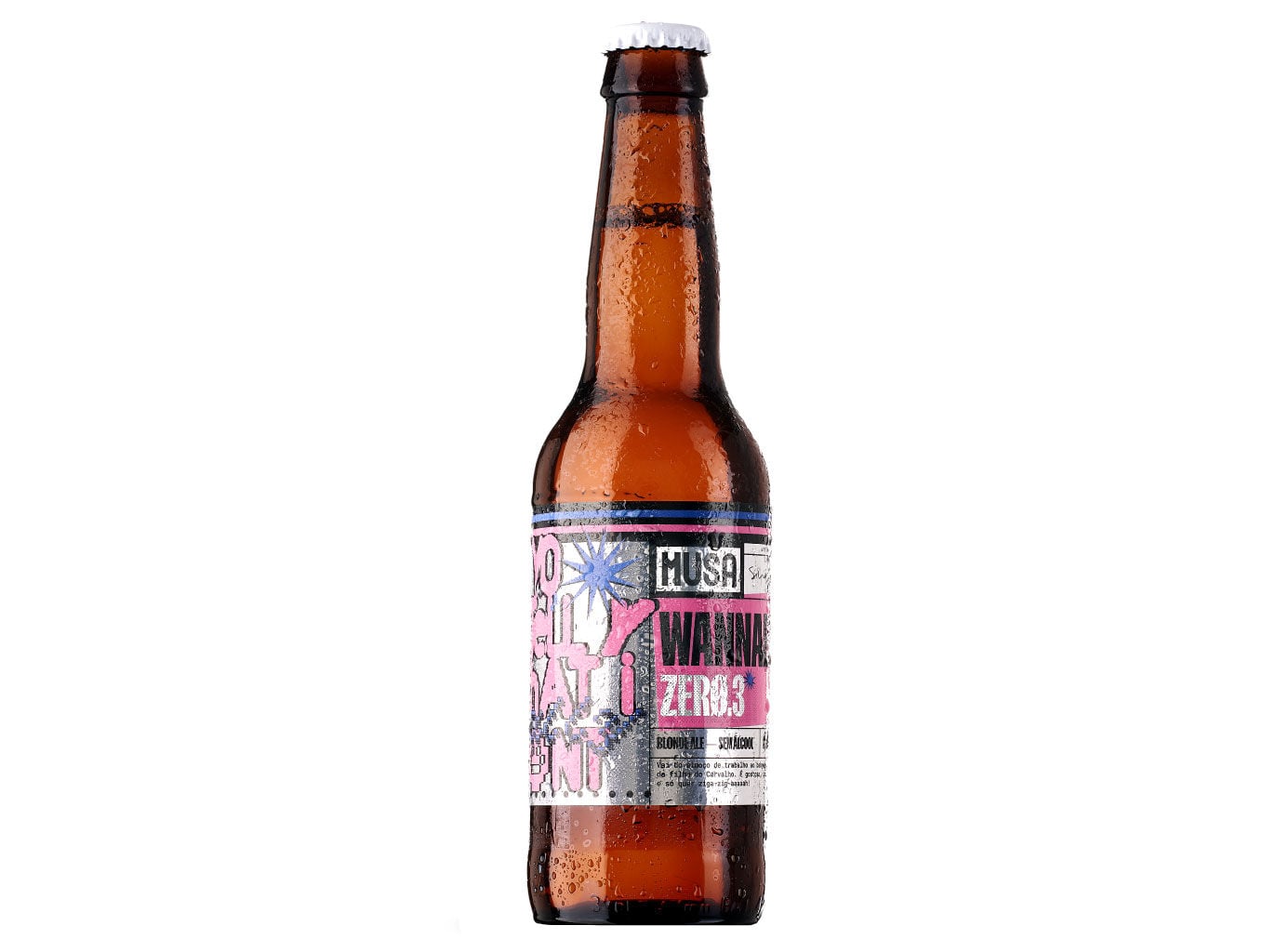 CERVEJA SEM &Aacute;LCOOL MUSA WANNABE ZERO 0.33L image number 1