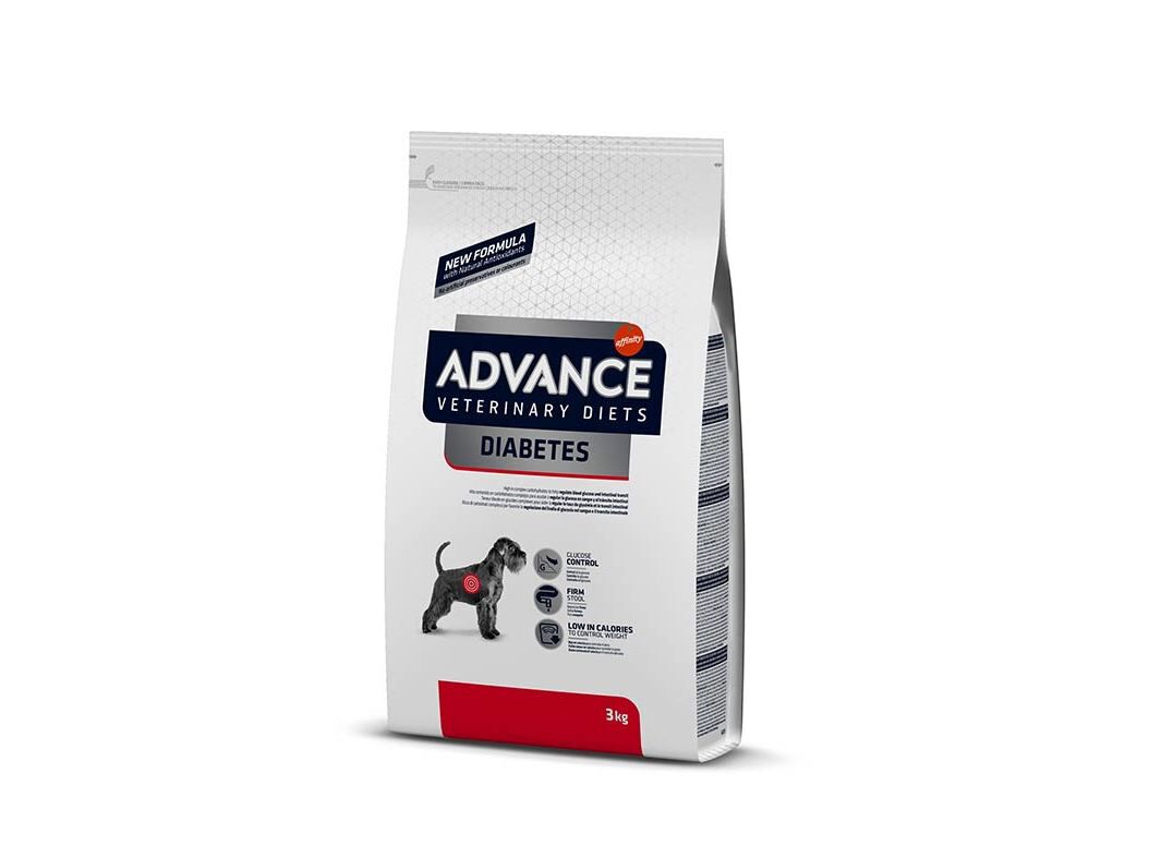 RA&Ccedil;&Atilde;O VETERIN&Aacute;RIA C&Atilde;O ADVANCE DIABETES 3KG