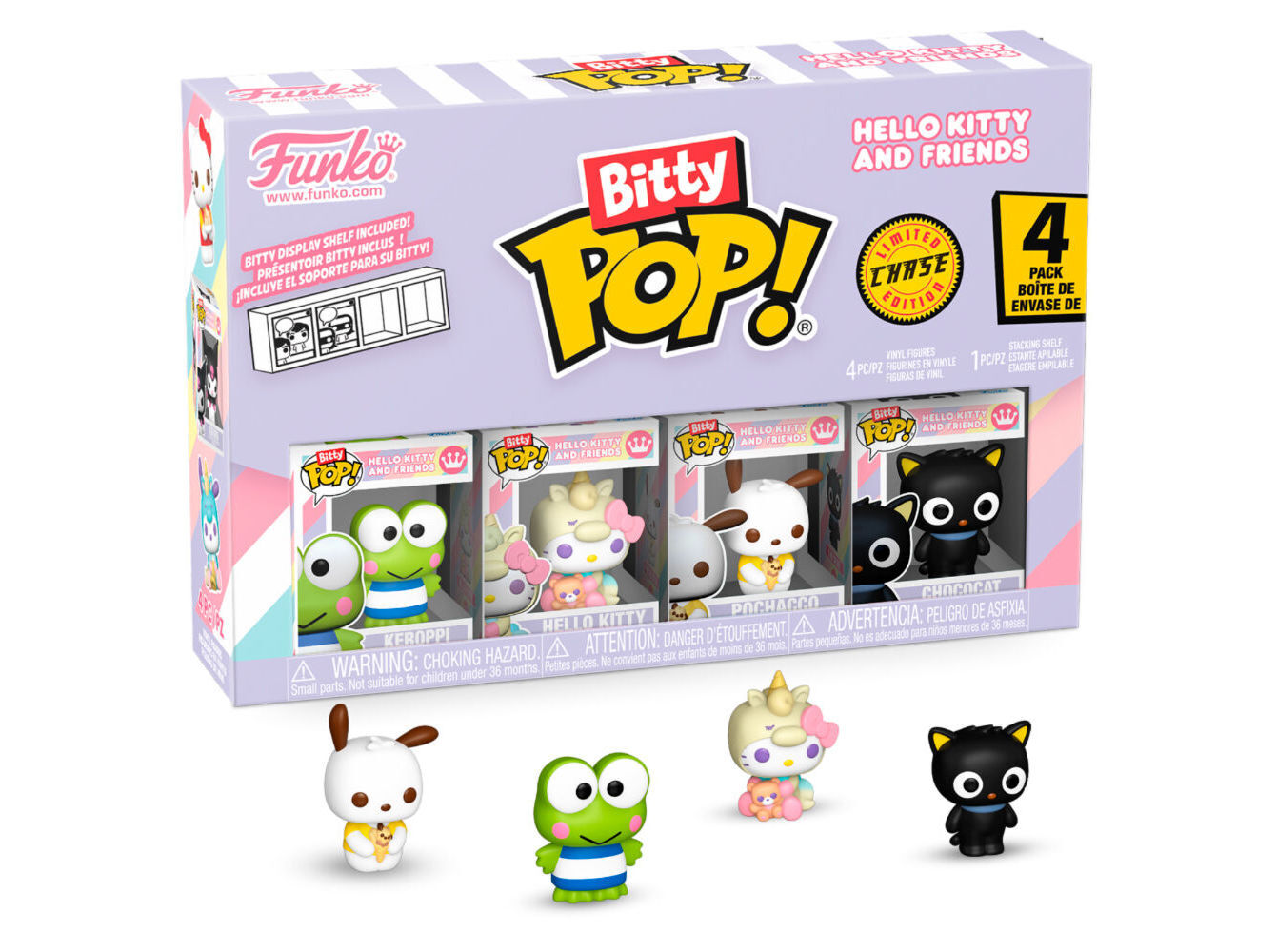 FIGURA FUNKO BITTY POP: SANRIO- KEROPPI 4PK image number 0