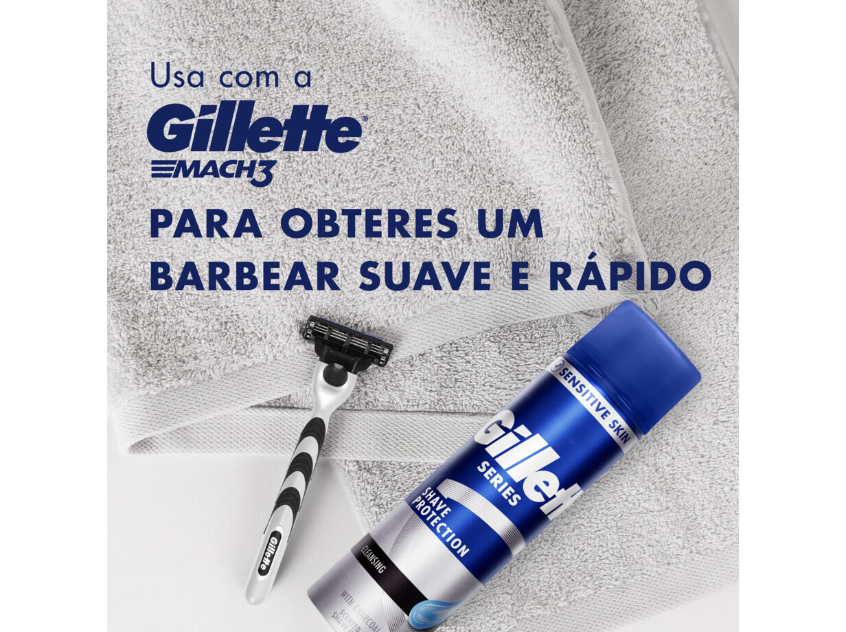 GEL BARBEAR GILLETTE SERIES LIMPEZA 200 ML image number 5