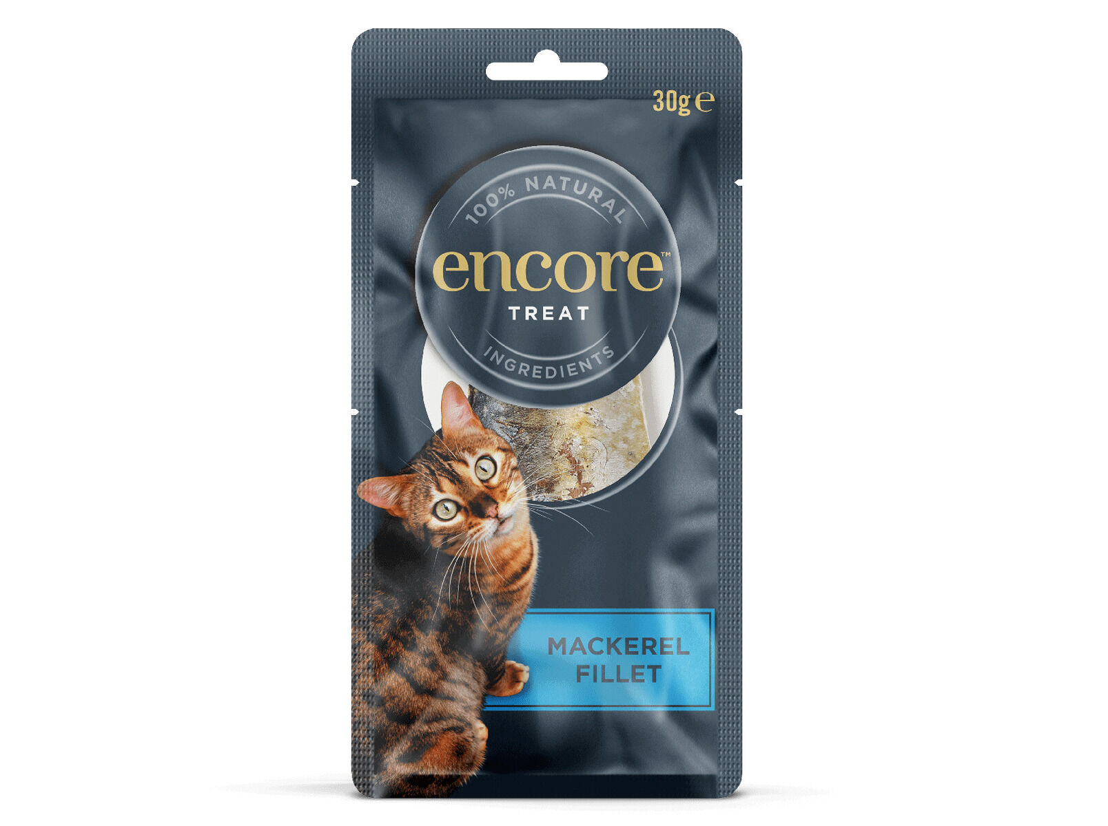 SNACK PARA GATO ENCORE LOMBO DE CAVALA 30G image number 0