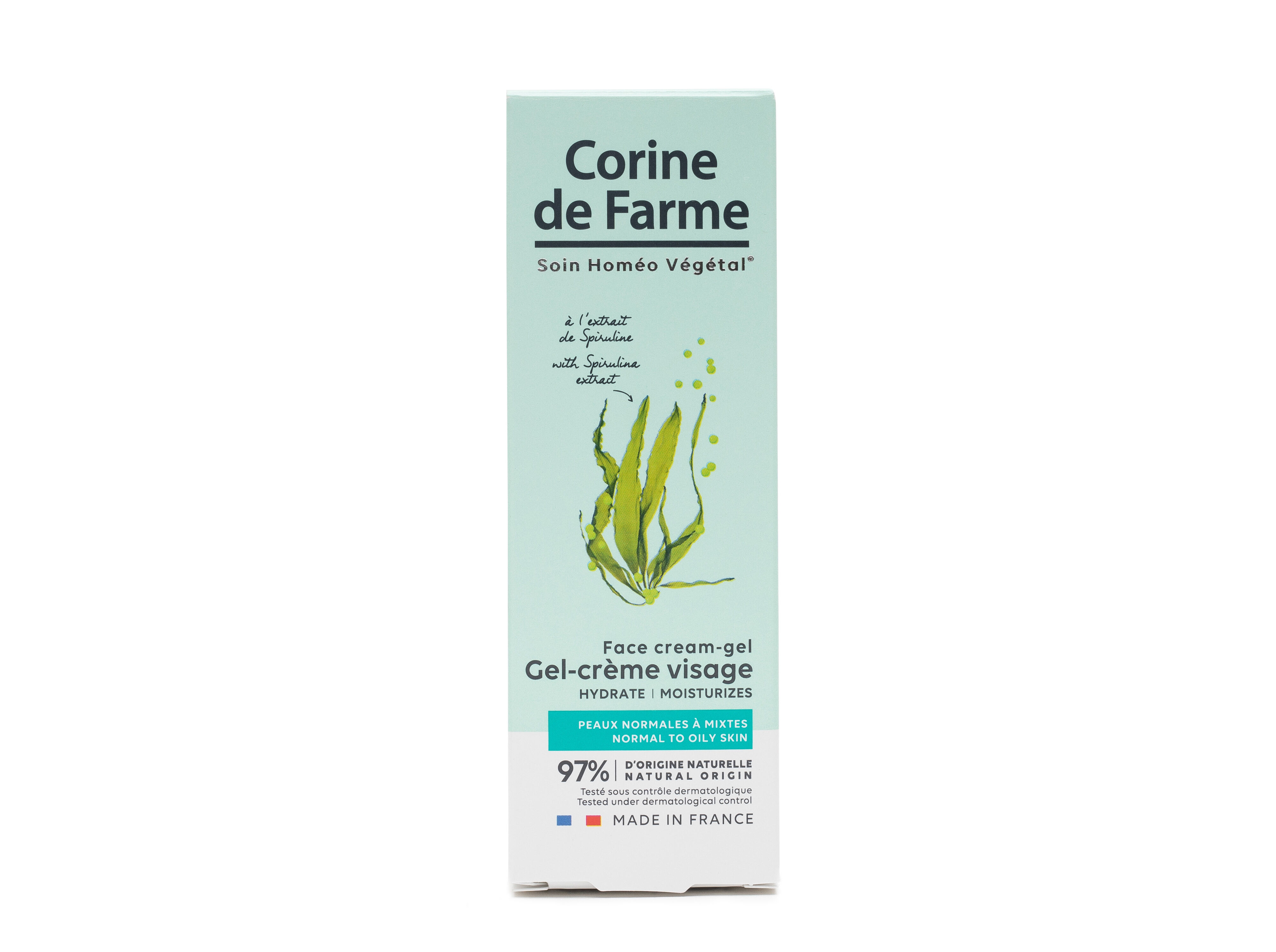 GEL CREME CORINE DE FARME EXTRATO DE SPIRULINA 50ML