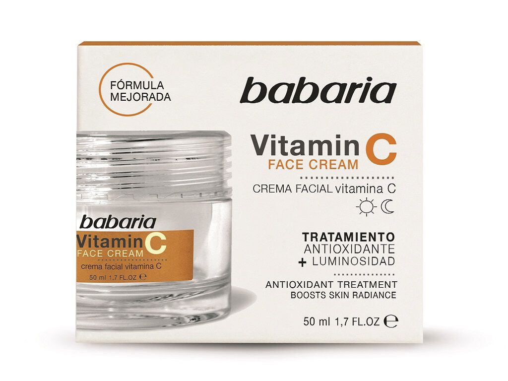 CREME FACIAL VITAMINA C BABARIA 50 ML