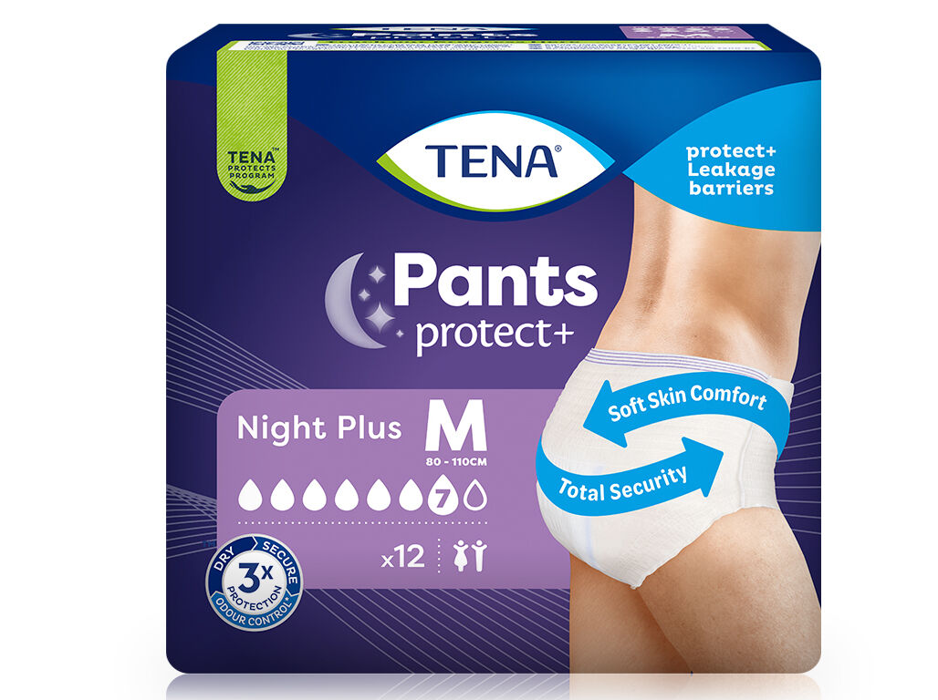 CUECAS INCONTIN&Ecirc;NCIA TENA NIGHT PLUS M 12 UN image number 6