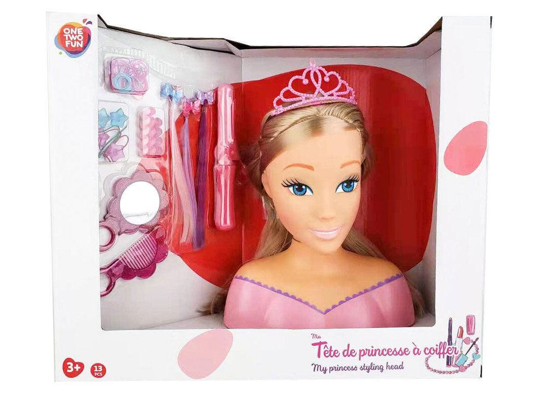 BUSTO DE BONECA ONE TWO FUN COM ACESS&Oacute;RIOS