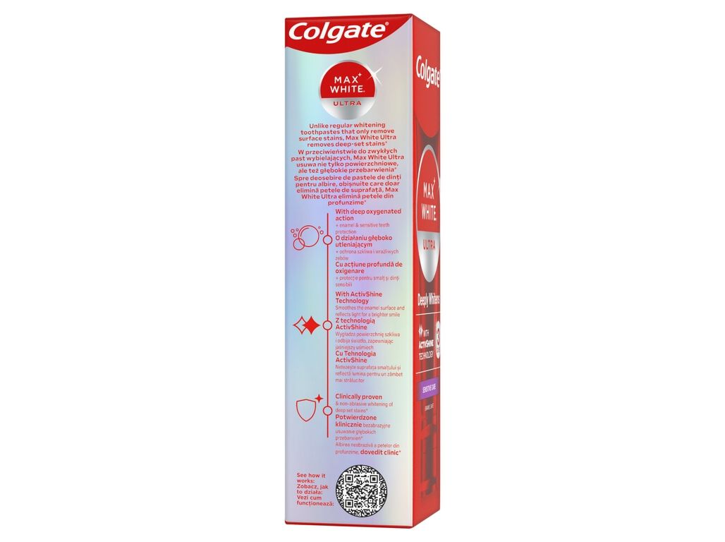 PASTA DENT&Iacute;FRICA COLGATE MAXWHITE ULTRA MULTI PPROTE&Ccedil;&Atilde;O 50ML image number 3