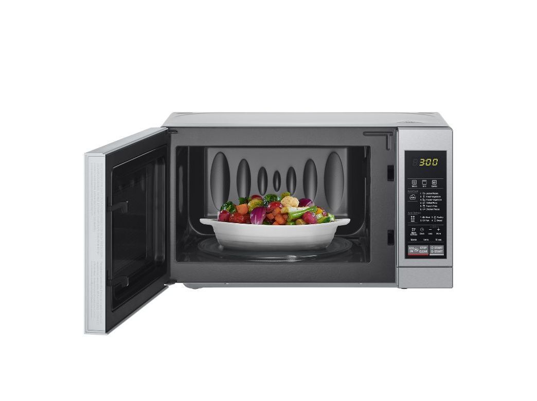 MICRO-ONDAS COM GRILL LG MH6044V SILVER 20 LT image number 2