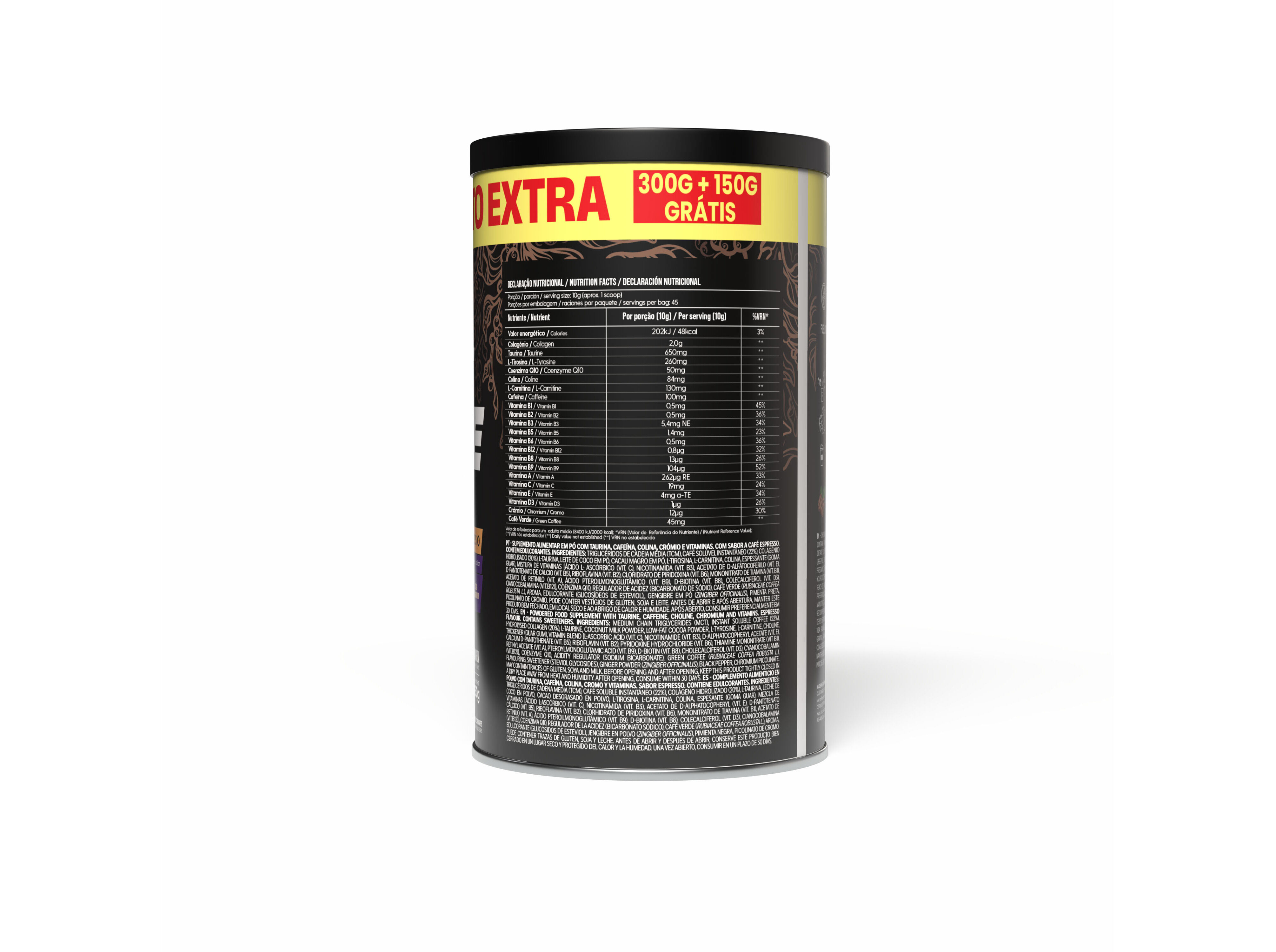 BULLET COFFEE ZELTHY EXPRESSO 300G+150G OFERTA image number 1