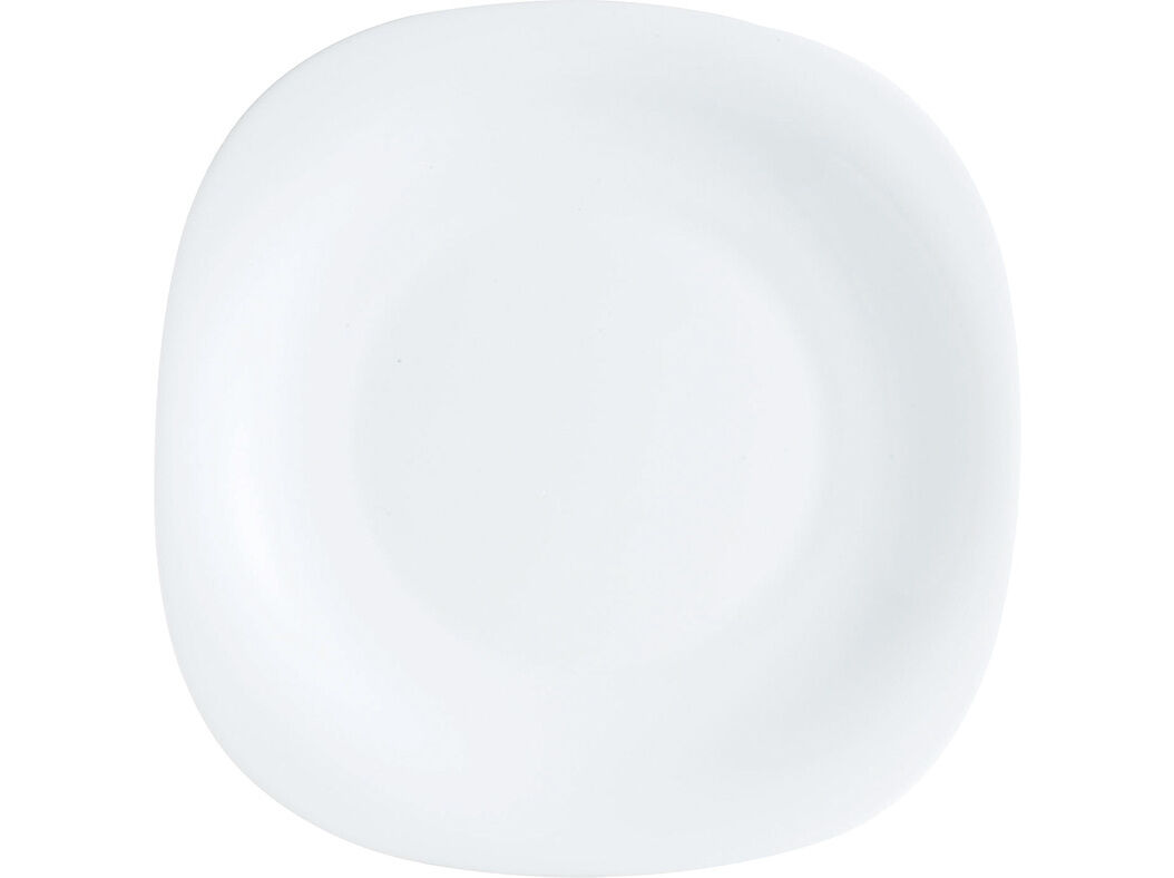PRATO DE SOBREMESA CARINE LUMINARC BRANCO VIDRO &Oslash;19CM