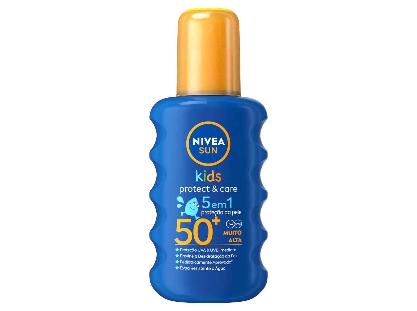 PROTETOR SOLAR PARA CRIAN&Ccedil;AS SPRAY COM COR FP50+ KIDS PROTECT & CARE NIVEA SUN 200 ML