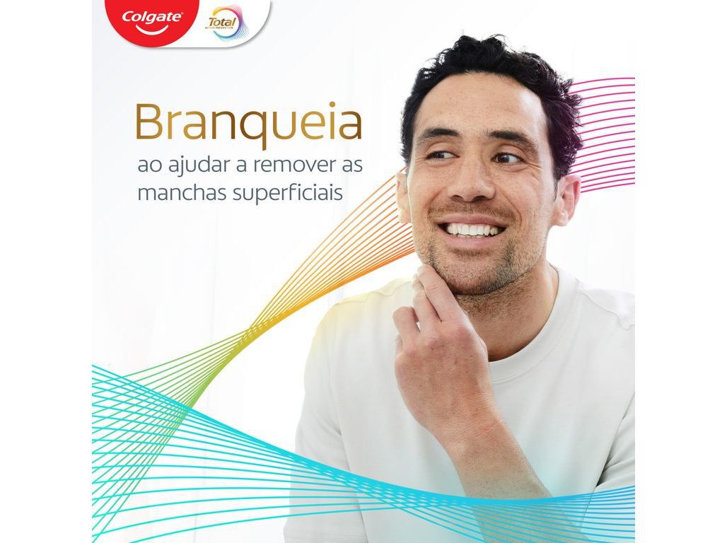 PASTA DE DENTES PROTE&Ccedil;&Atilde;O TOTAL BRANQUEADORA COLGATE 75ML image number 3