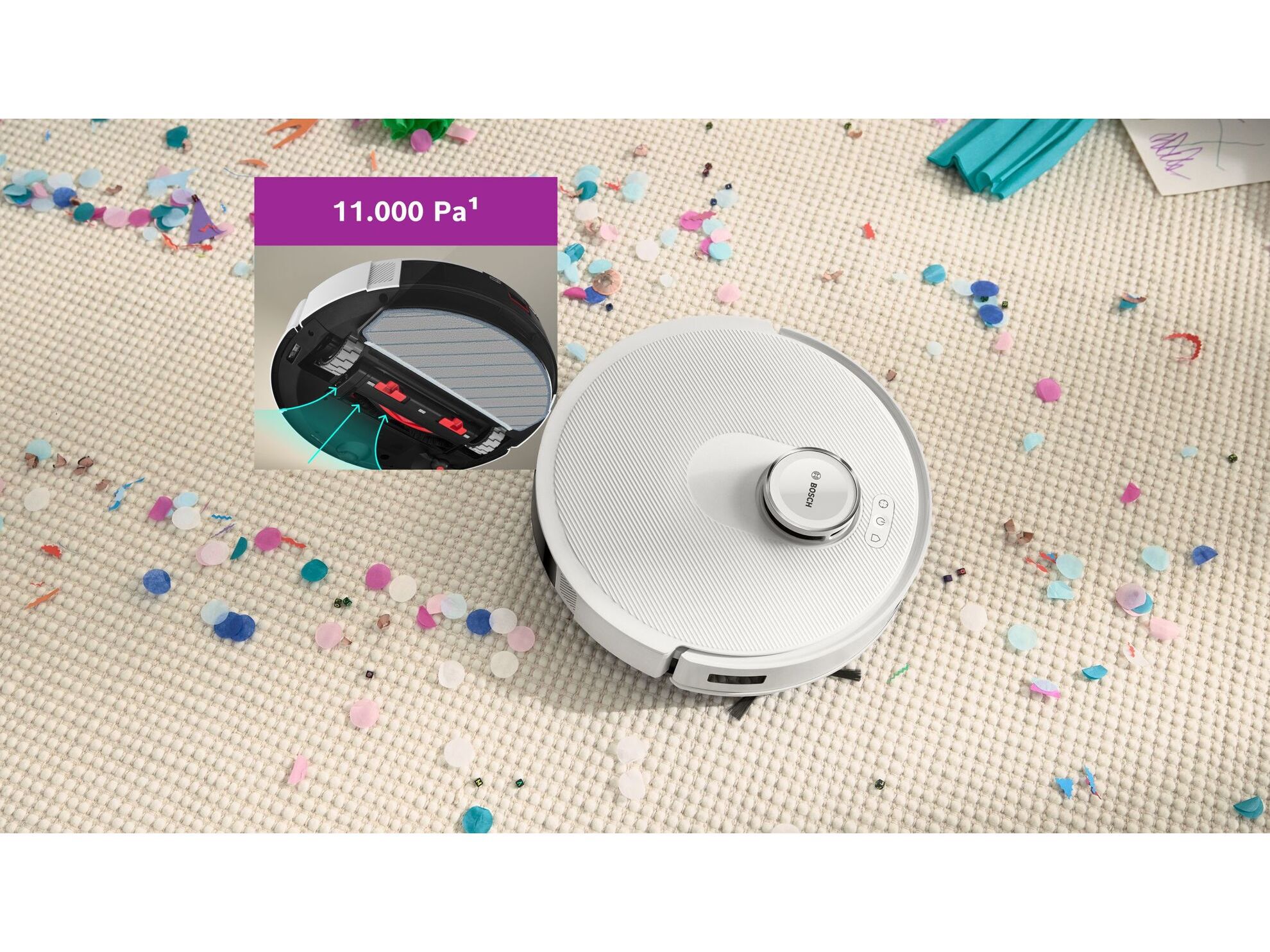 ASPIRADOR ROBOT BOSCH BCRD2W SPOTLESS ADVANCE + image number 3