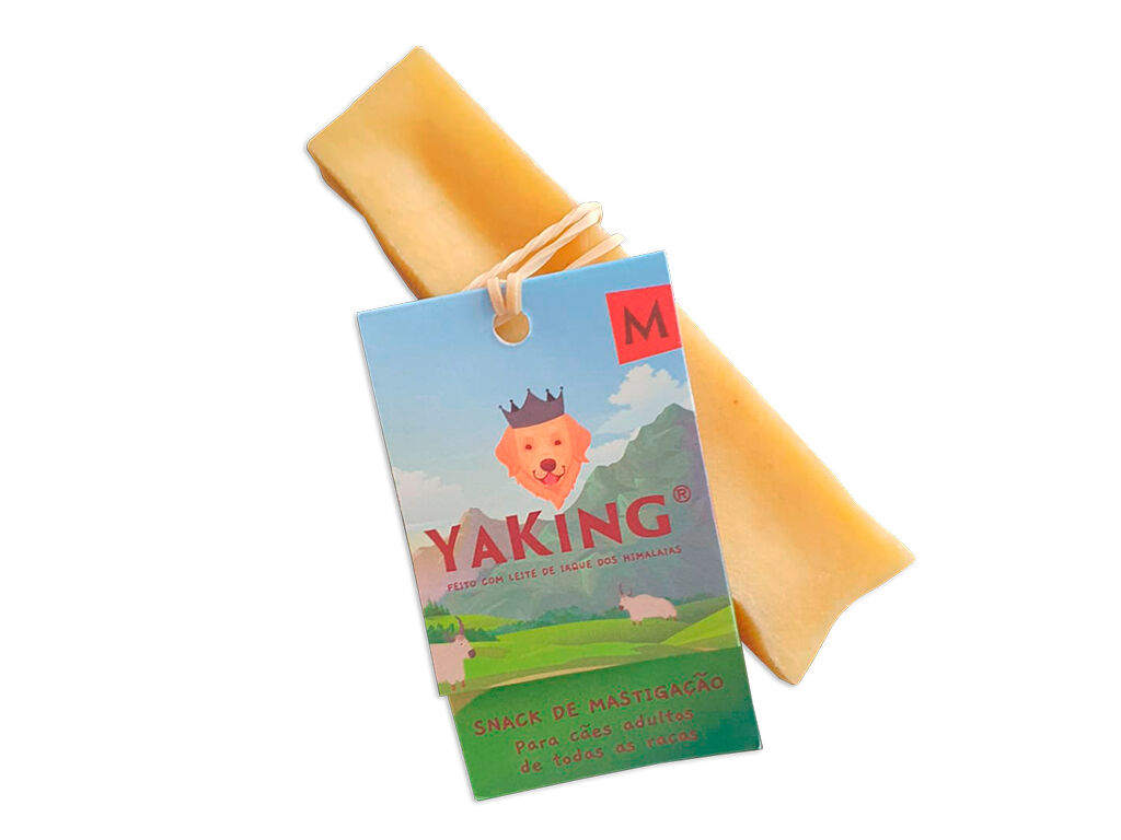SNACK C&Atilde;O YAKING LEITE DE IAQUE/VACA M&Eacute;DIO image number 0