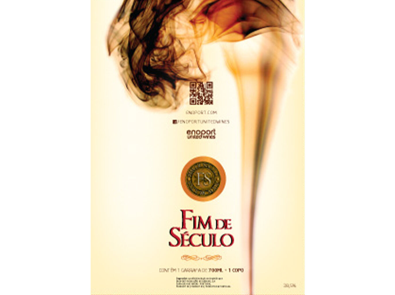 AGUARDENTE FIM DE S&Eacute;CULO COM C&Aacute;LICE 0.70L image number 1