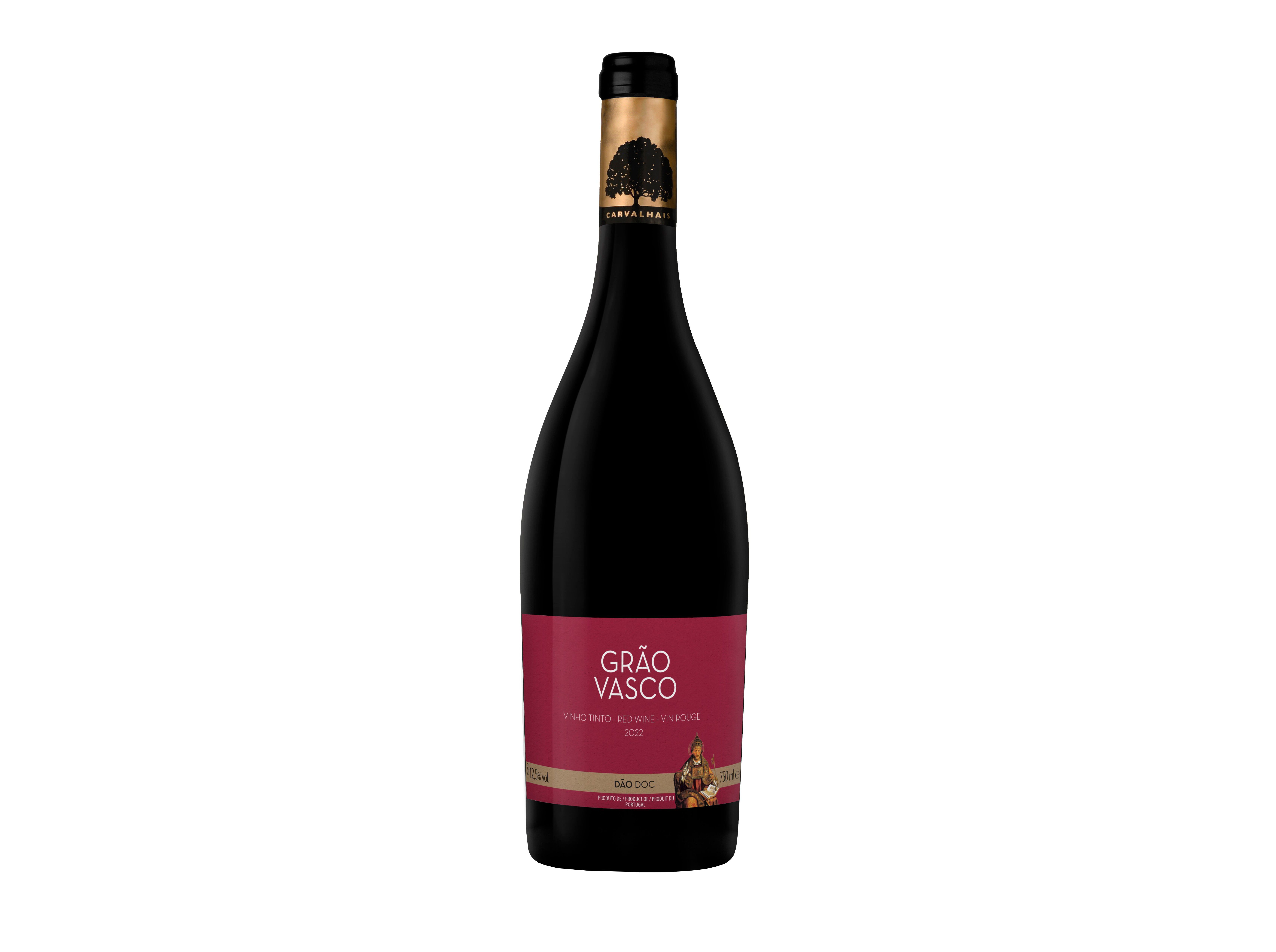 VINHO TINTO GR&Atilde;O VASCO D&Atilde;O 0.75L image number 1