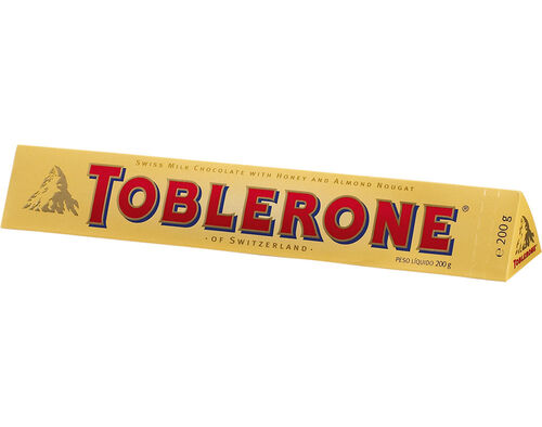 CHOCOLATE TOBLERONE LEITE 200G image number 0