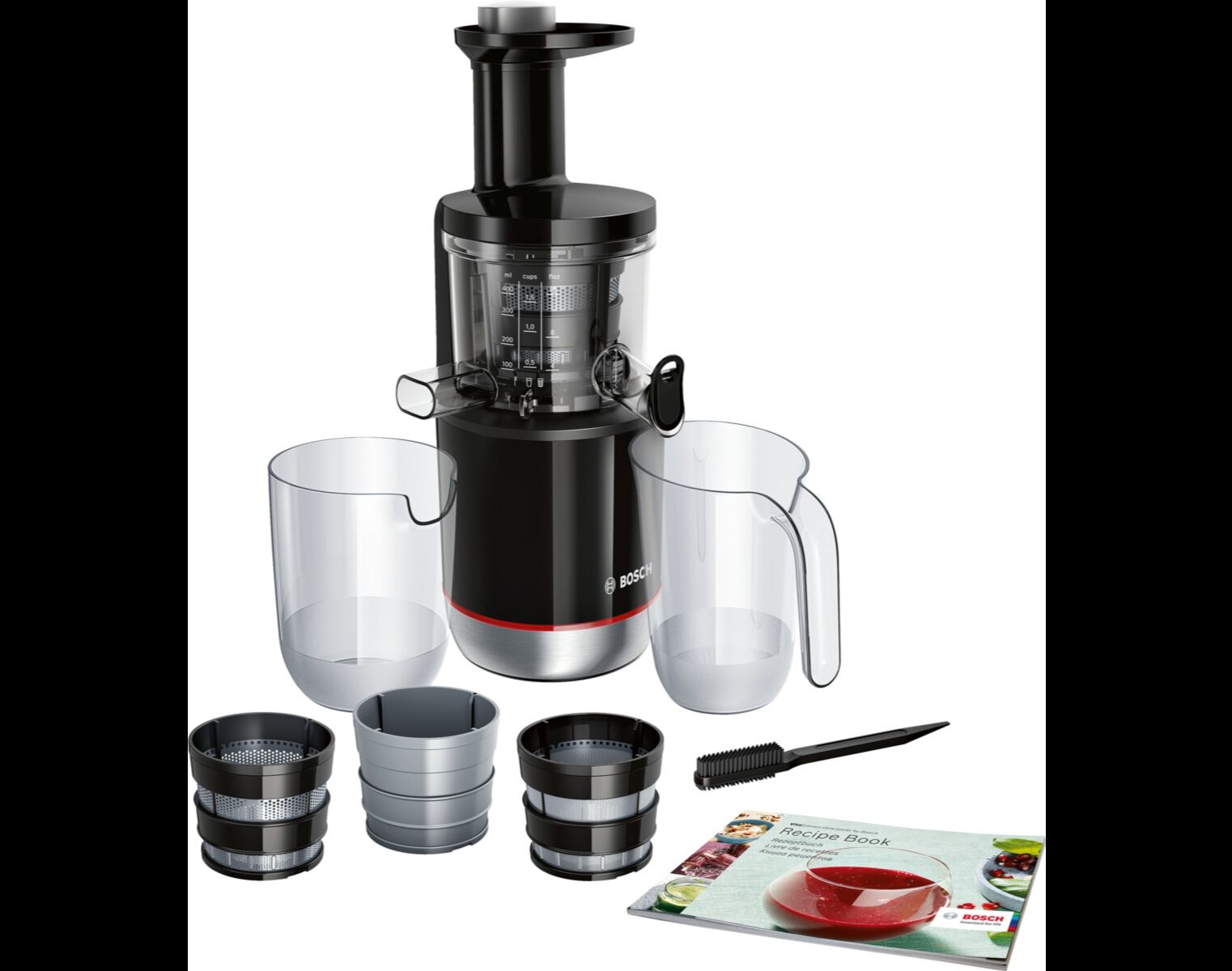 CENTRIFUGADOR DE FRUTA BOSCH MESM731M PRETO 150 W