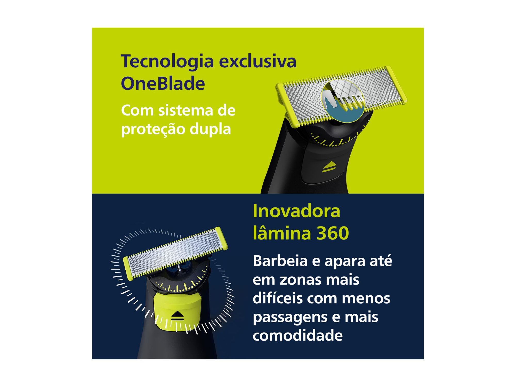 APARADOR MULTIFUN&Ccedil;&Otilde;ES PHILIPS QP6652/61 ONE BLADE PRO image number 1