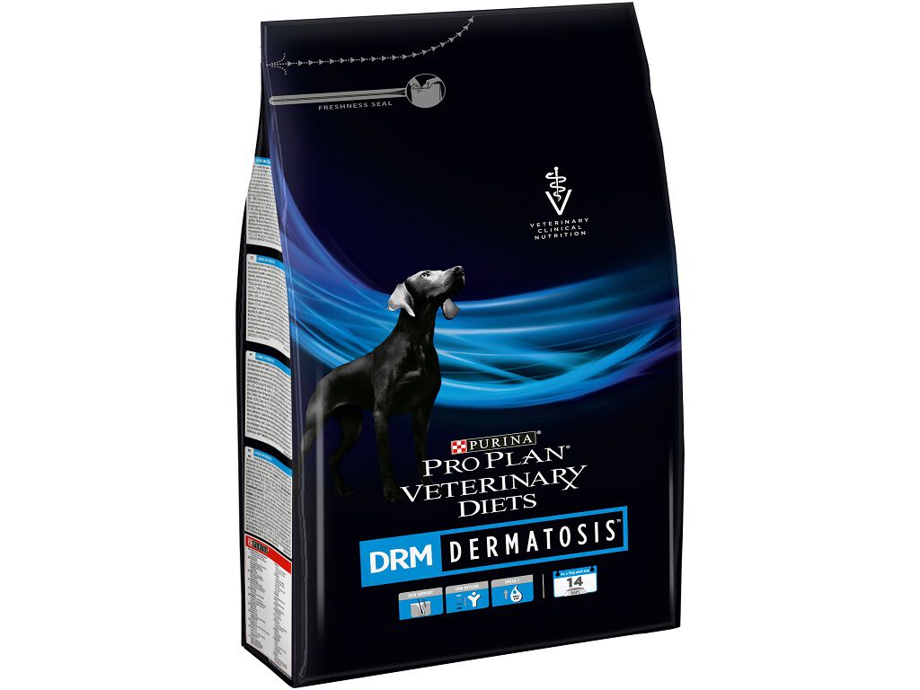 RA&Ccedil;&Atilde;O VETERIN&Aacute;RIA C&Atilde;O PRO PLAN DRM DERMATOSIS 3KG