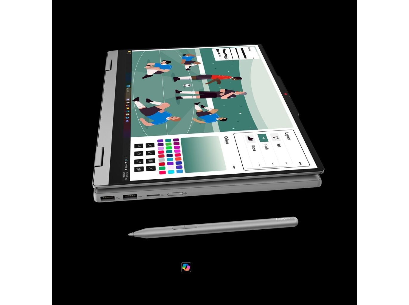 BUNDLE PORT&Aacute;TIL CONVERT&Iacute;VEL LENOVO 14AHP11-165 (14" AMD R5 RAM: 16GB 512GB) image number 6