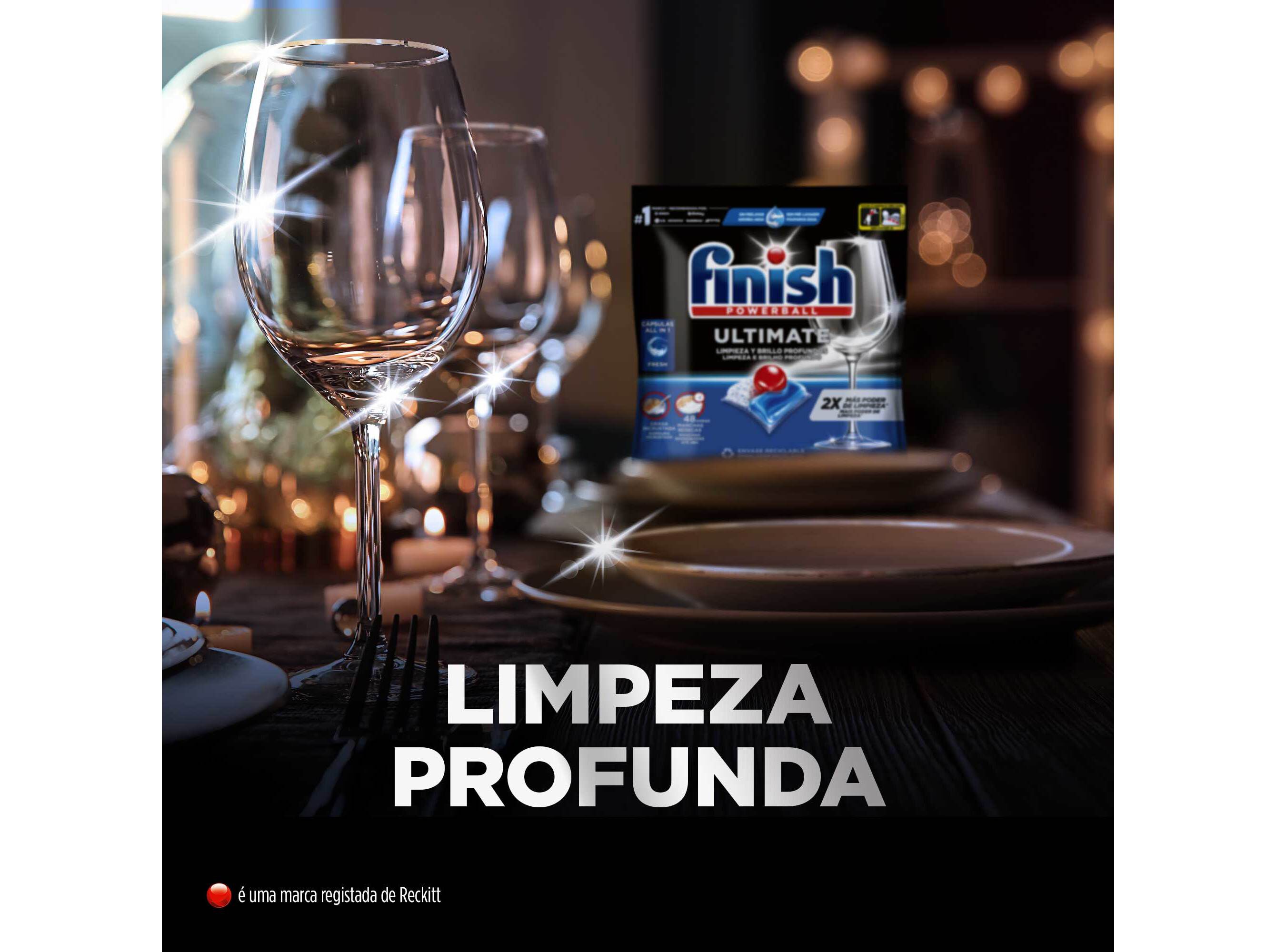 DETERGENTE LOI&Ccedil;A M&Aacute;QUINA FINISH ULTIMATE LIM&Atilde;O 32PASTILHAS image number 5