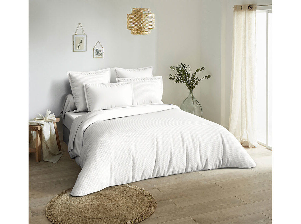 CAPA EDRED&Atilde;O ACTUEL POLI REC BRANCO 240X220CM