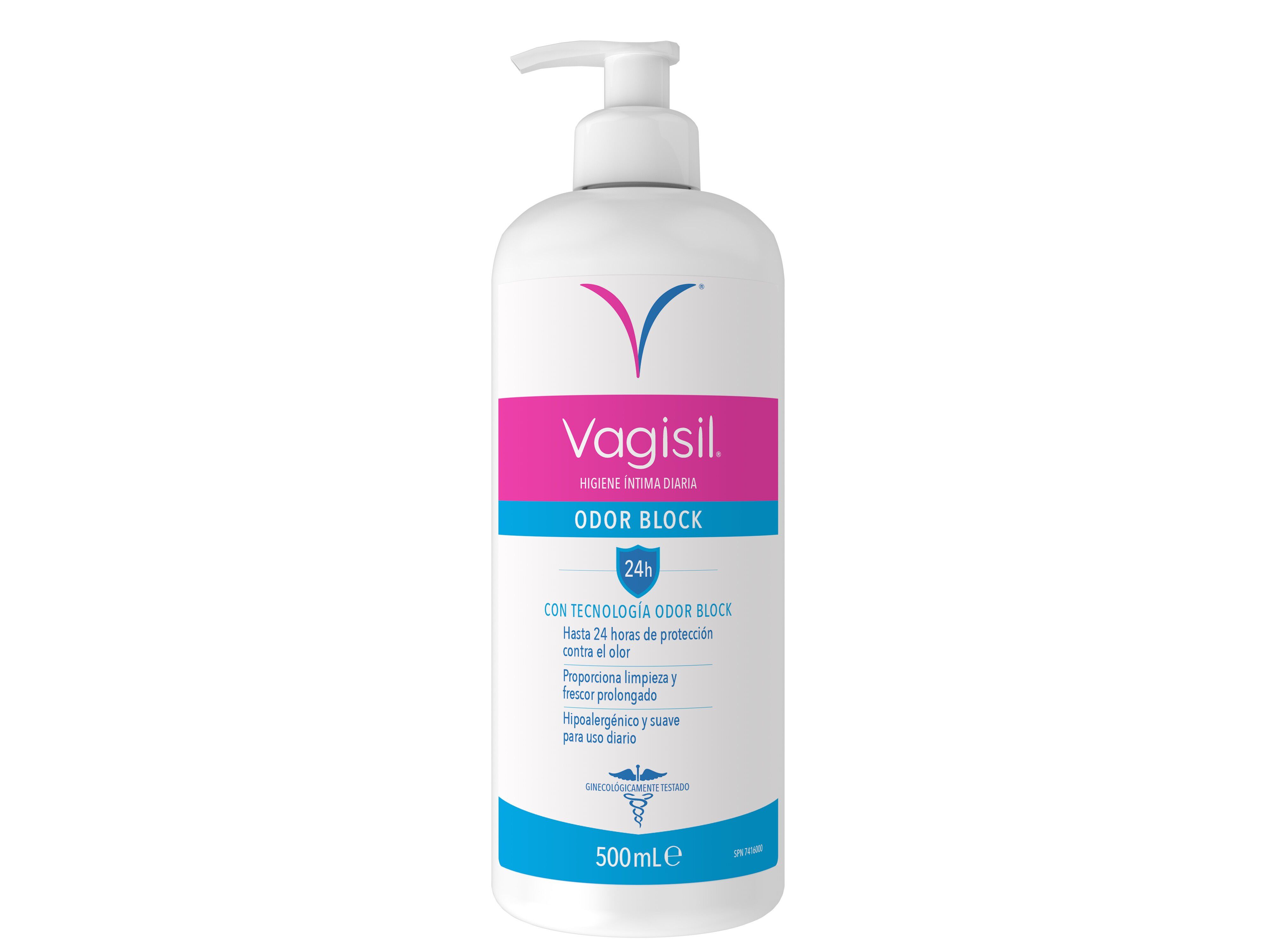 HIGIENE &Iacute;NTIMA VAGISIL LO&Ccedil;&Atilde;O HIG.INT.ODOR BLOCK 500 ML image number 0