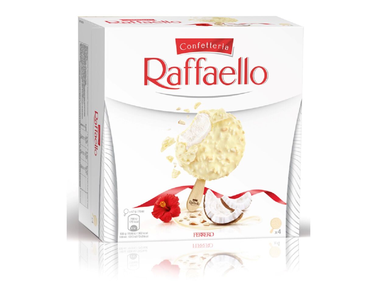 GELADO RAFFAELLO 4X47G image number 1