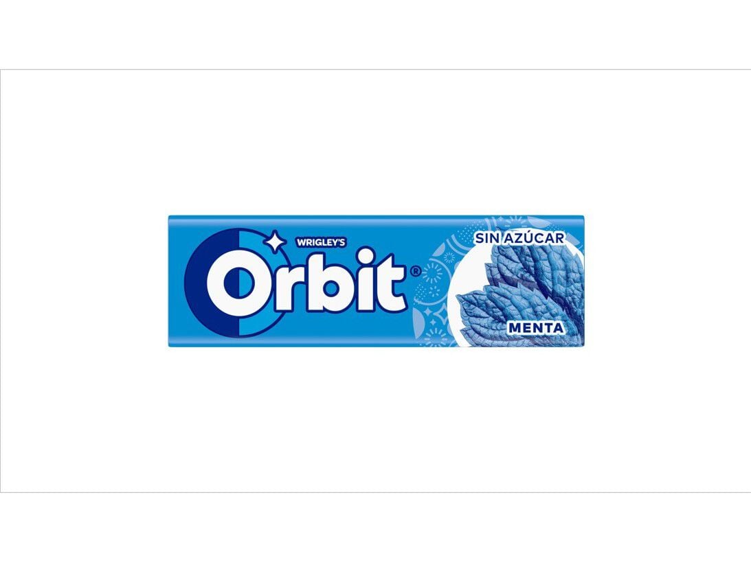 PASTILHAS ORBIT MENTA SEM A&Ccedil;&Uacute;CAR 14G image number 0