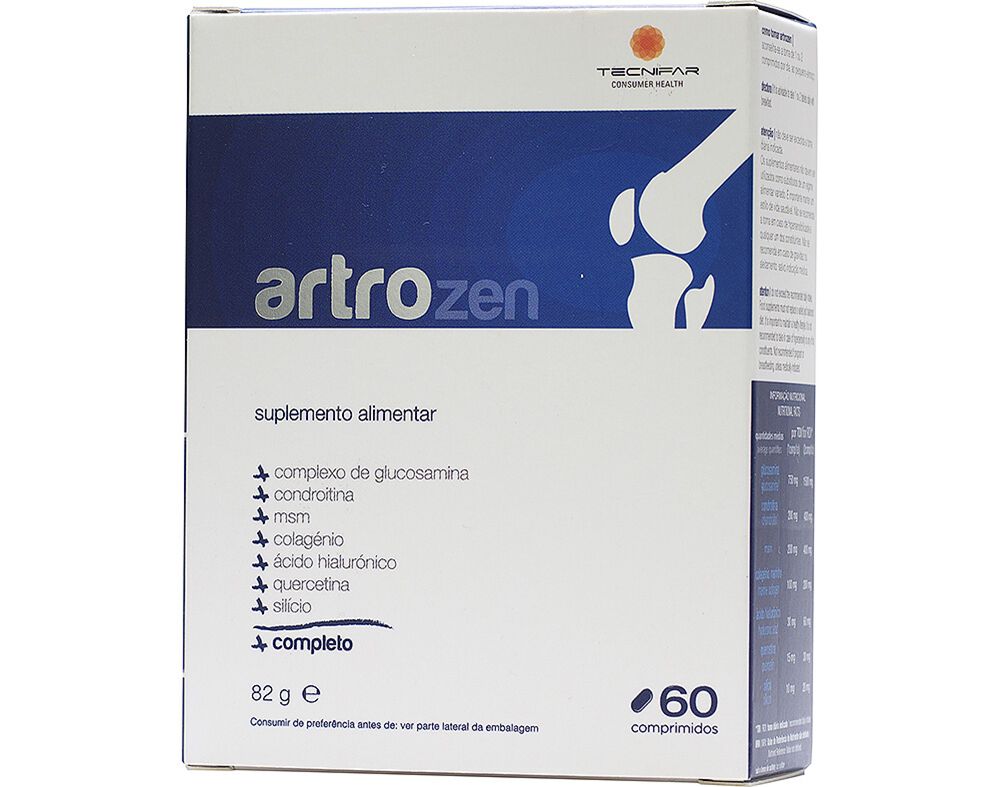SUPLEMENTO ARTROZEN 60 COMPRIMIDOS image number 0
