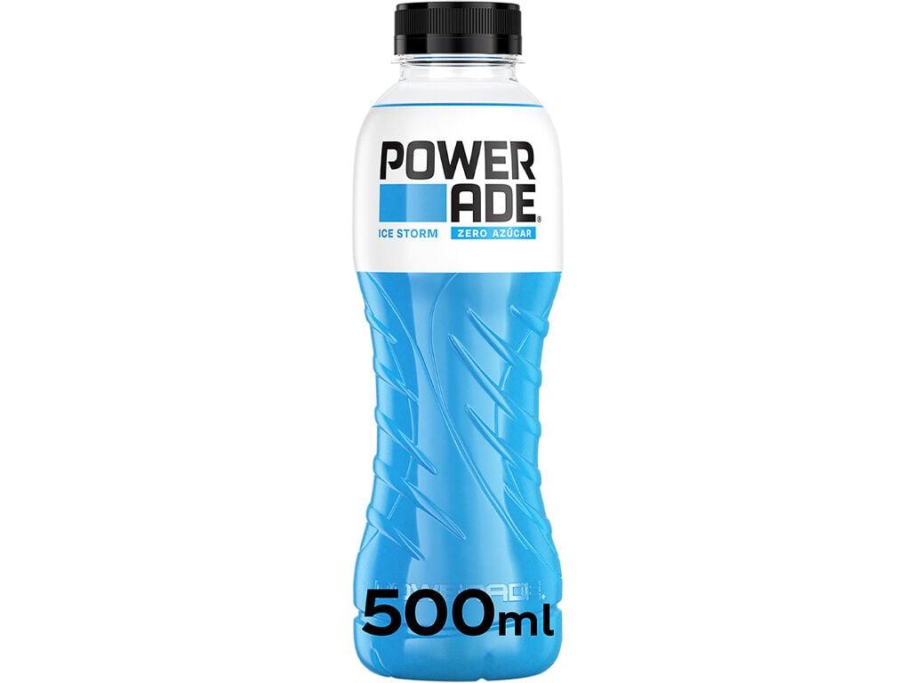 BEBIDAS ISOT&Oacute;NICAS POWERADE ICE STORM ZERO 0.5L (SDR)