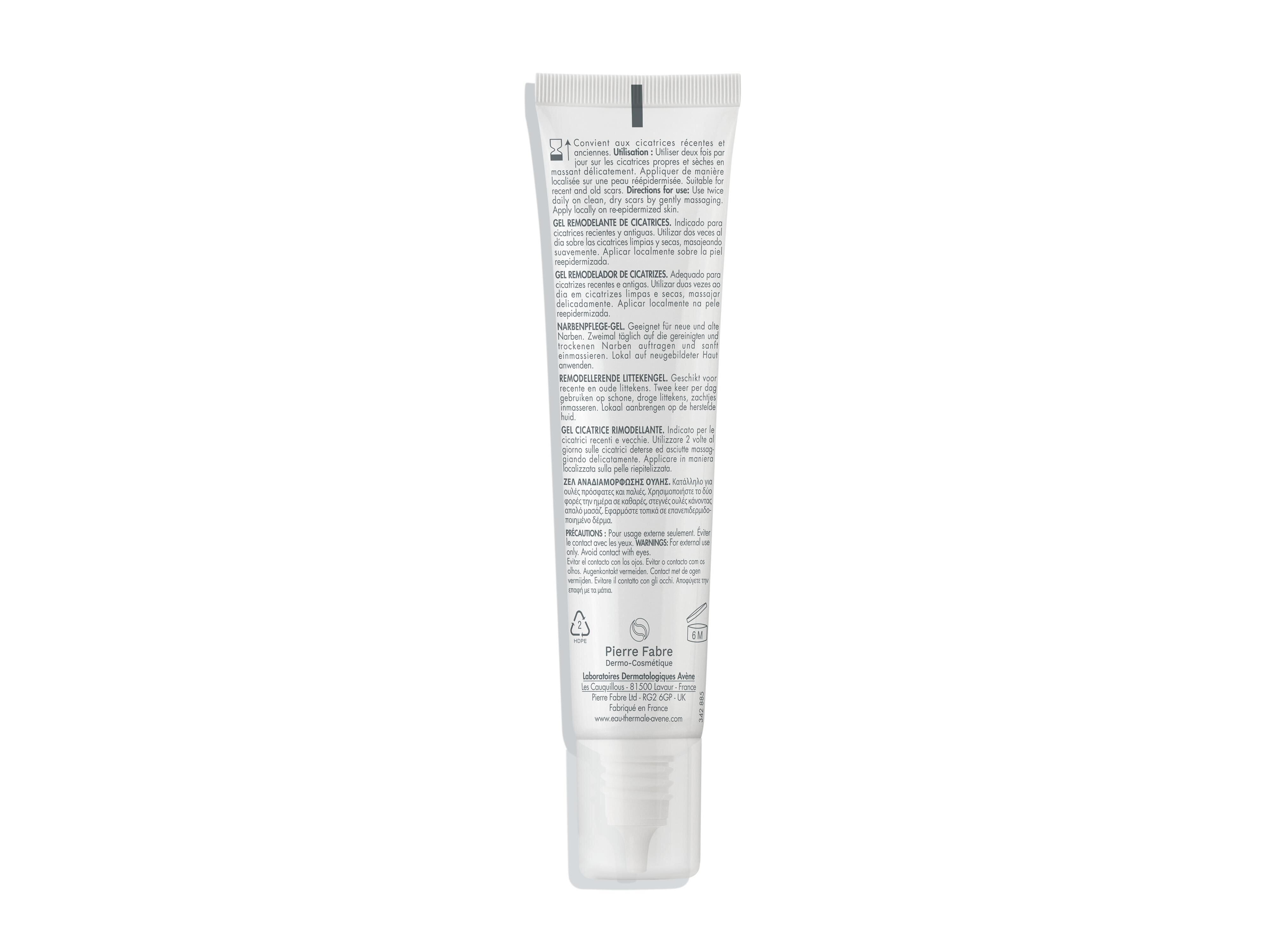 GEL AVENE CICALFATE+ CICATRIZES 40ML image number 1