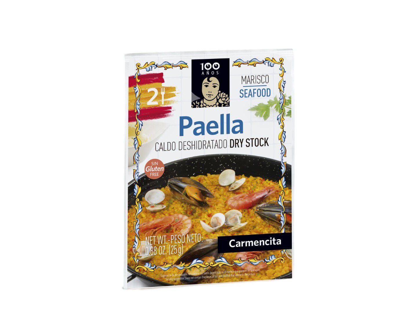 CALDO DESIDRATADO CARMENCITA CALDO MARISCO 25G