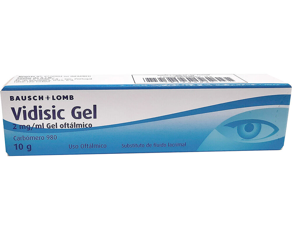 GEL VIDISIC OFTALMICO 2MG/G 10G