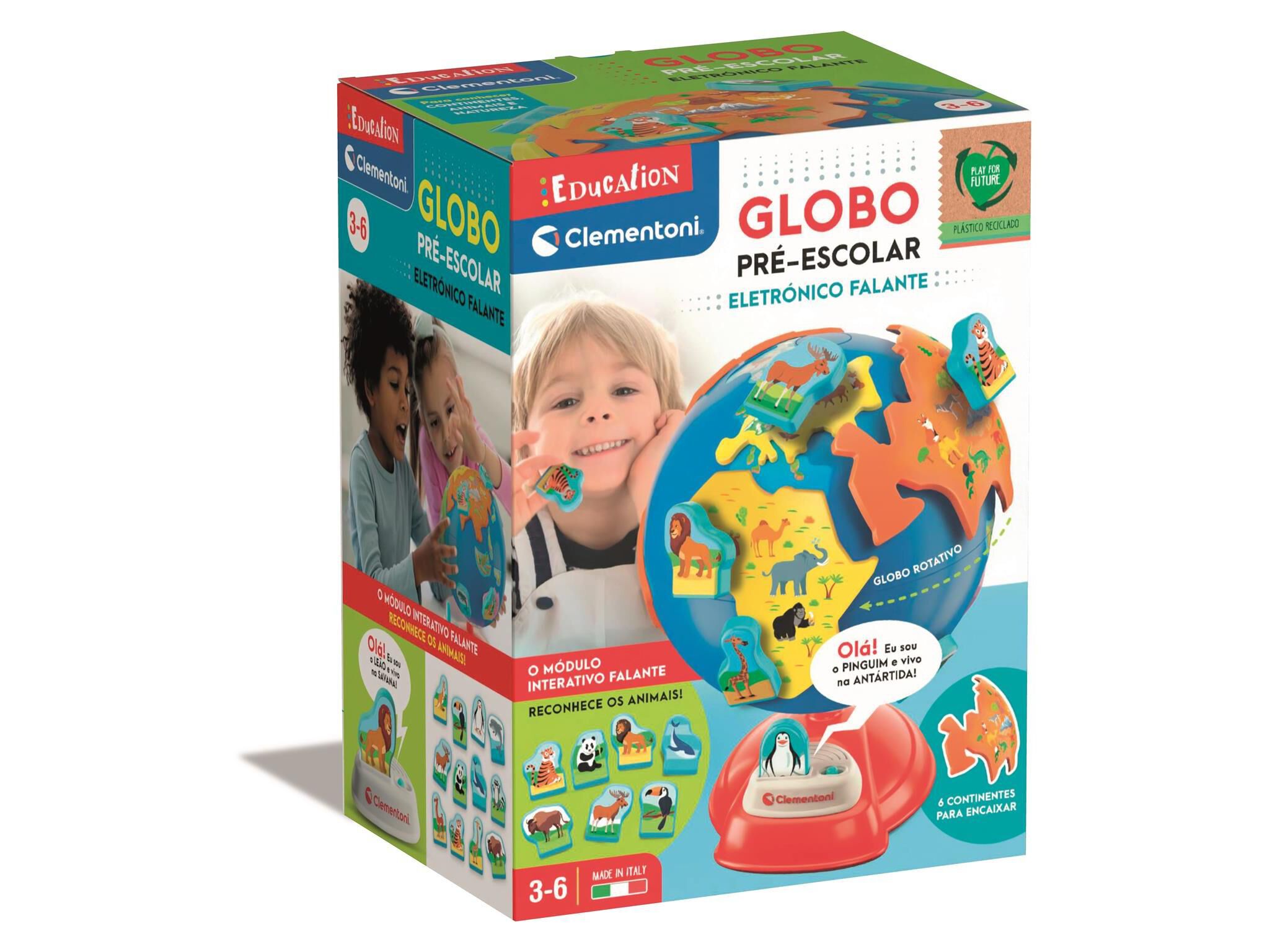 GLOBO PR&Eacute;-ESCOLAR CLEMENTONI INTERATIVO image number 0